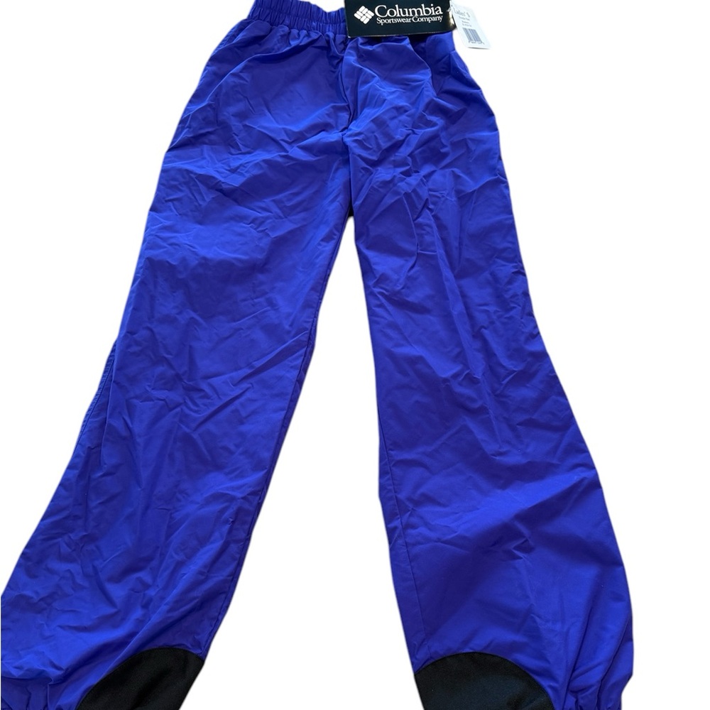 Vintage 80’s  NWT Columbia Powder Pant Blueberry ladies small purple snow pants
